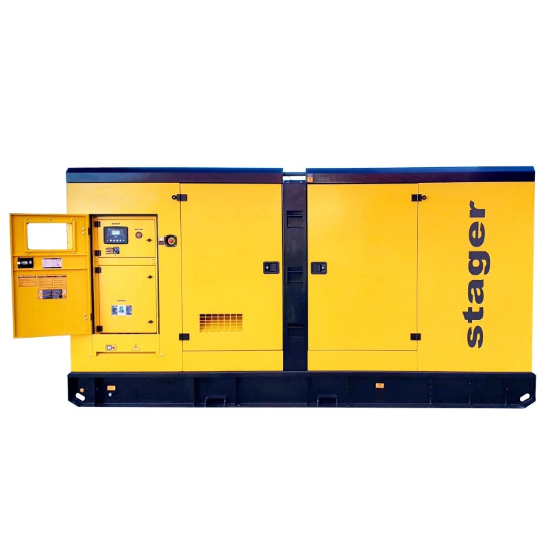 Generator diesel insonorizat 400kW, ideal pentru cantiere