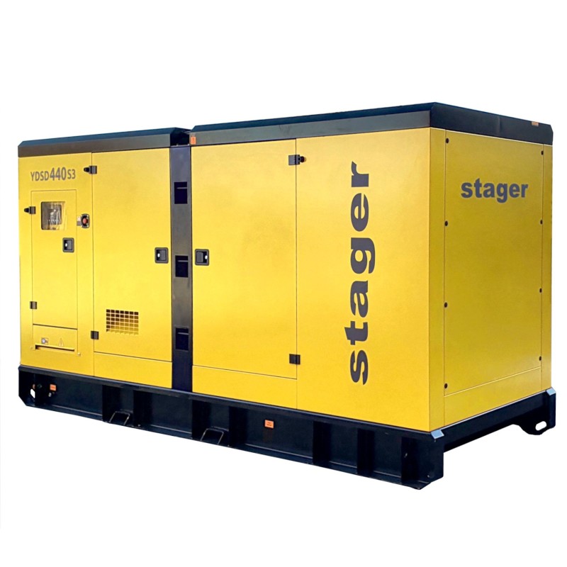 Generator diesel trifazat 320kW, eficient si silentios