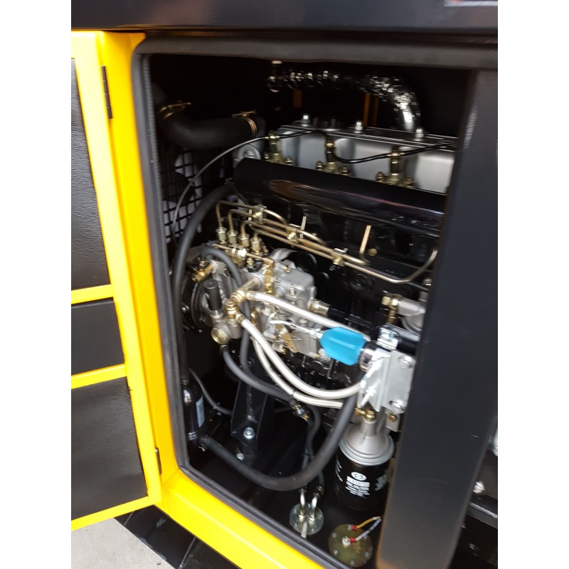 Generator diesel insonorizat Stager, putere trifazata