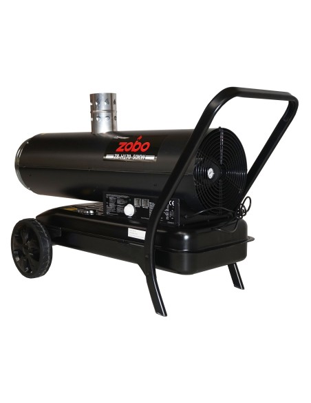 Zobo ZB-H170 Tun de aer cald, ardere indirecta, 50kW-ZOBO