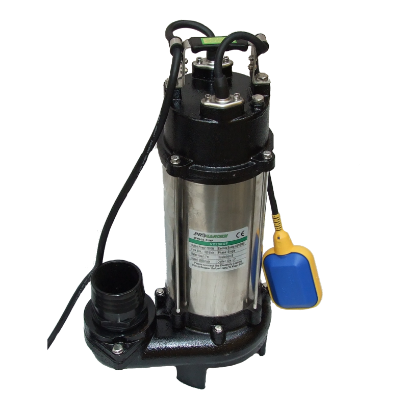 ProGARDEN V2200DF Pompa submersibila 3inch, 2200W, apa murdara, 520L/min, tocator PROGARDEN - 1