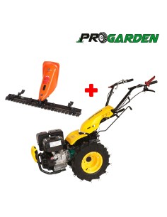 Motocultor ProGARDEN U14 14CP cu bara cosire 1200mm