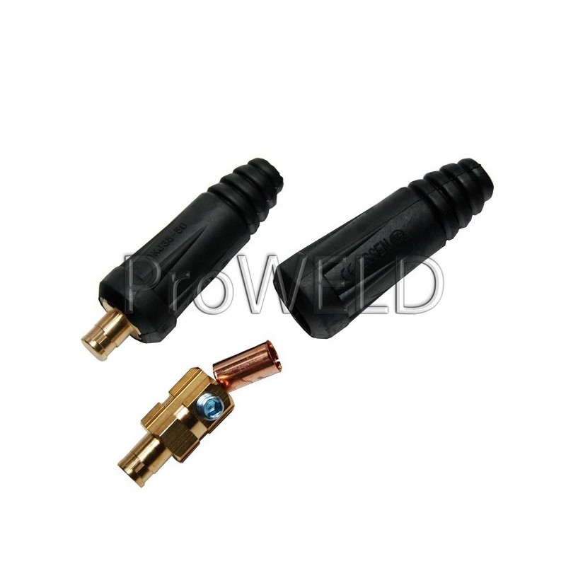 Conector cablu sudura TEB 35-50, performanta superioara