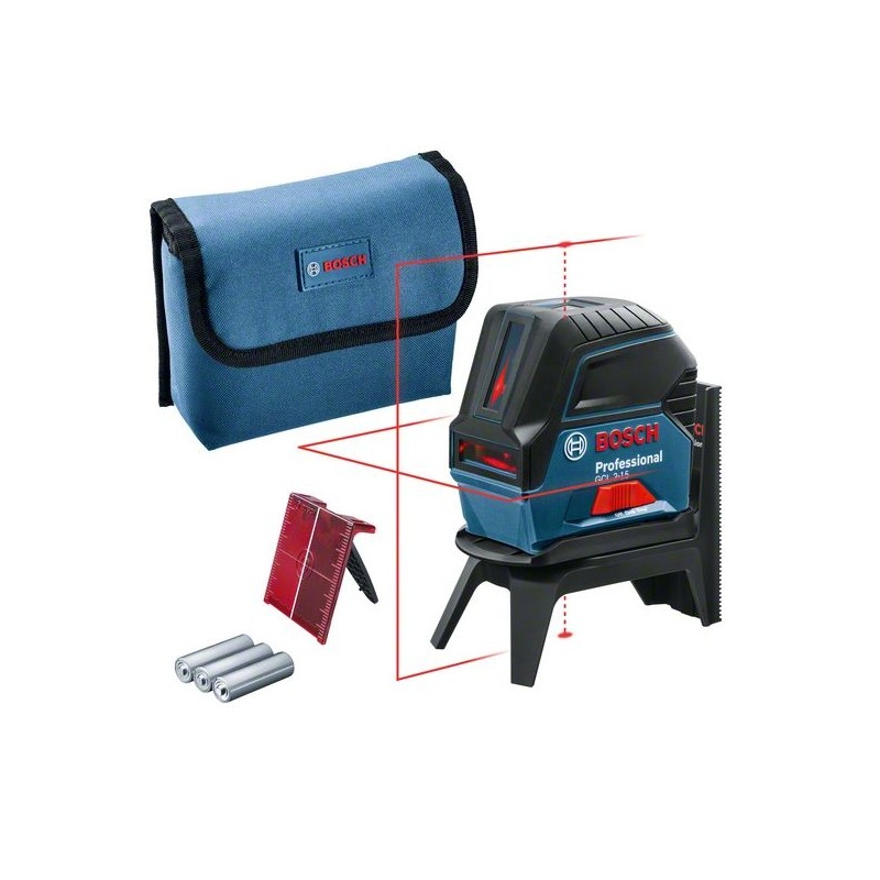 Bosch GCL 2-15 Professional + RM1 Nivela laser cu puncte si linii, 15m, precizie 0.3mm/m BOSCH - 1