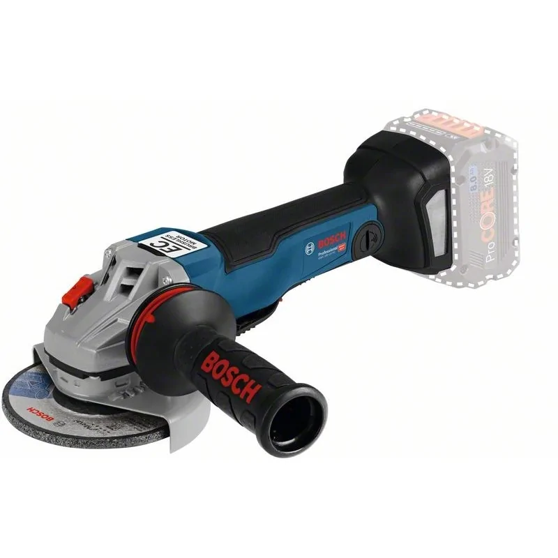 Bosch GWS 18V-10 PC (solo) Polizor unghiular brushless, Li-Ion, diametru disc 125, fara acumulator in set BOSCH - 1