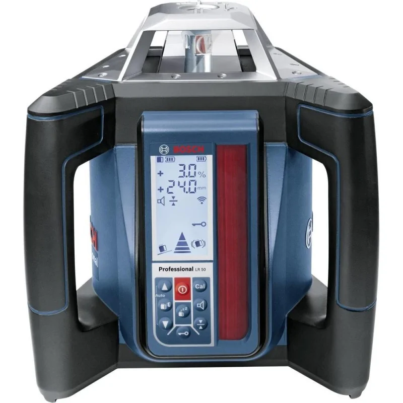 Bosch GRL 500 HV+LR50 Nivela laser rotativa, 500m, precizie 0.05 mm/m orizontal, 0.1 mm/m vertical BOSCH - 1