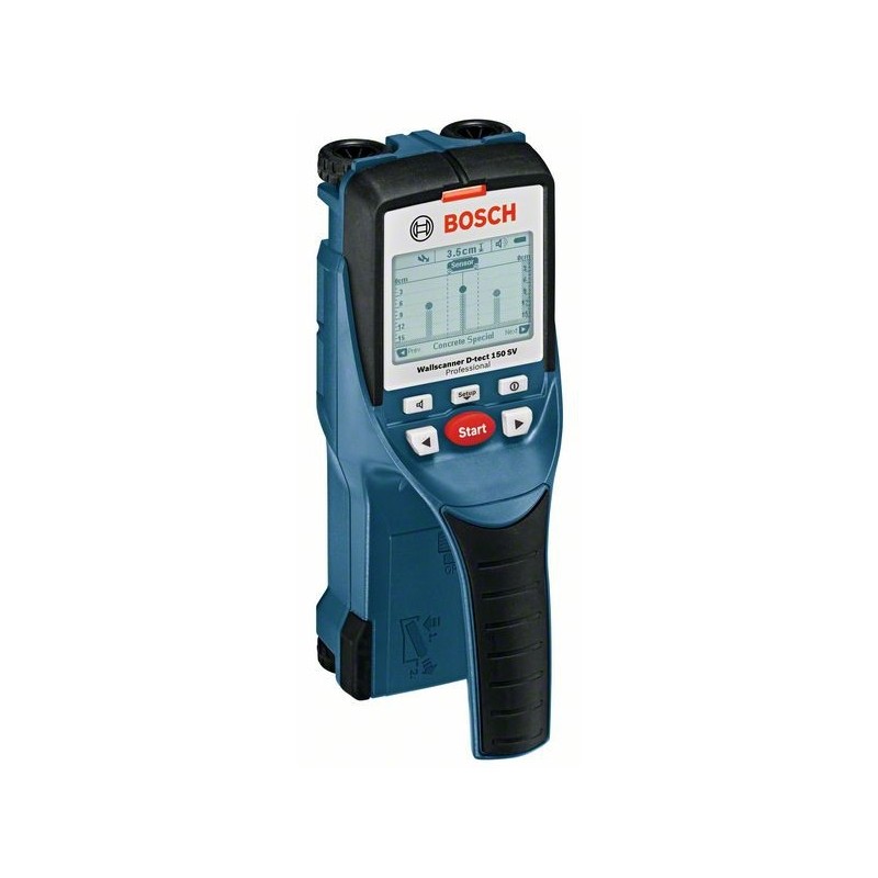 Bosch D-Tect 150SV Detector, 150mm, precizie 5mm + 4 Baterii 1.5V LR6 (AA) + Geanta protectie BOSCH - 1