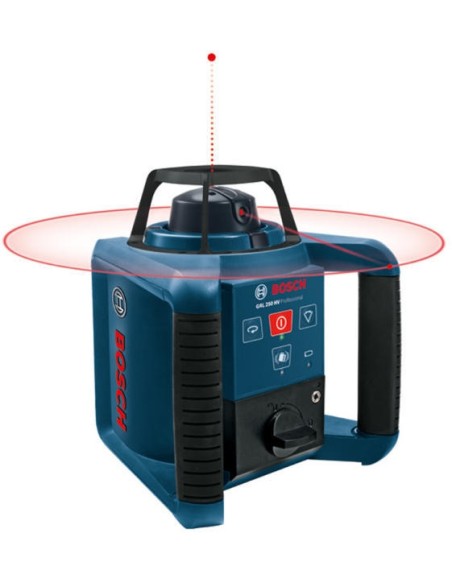 Nivela rotativa Bosch GRL 250 HV, precizie pentru lucrari