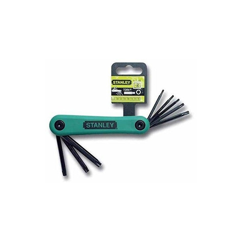 Set chei Torx Stanley pliabile, ideal scule