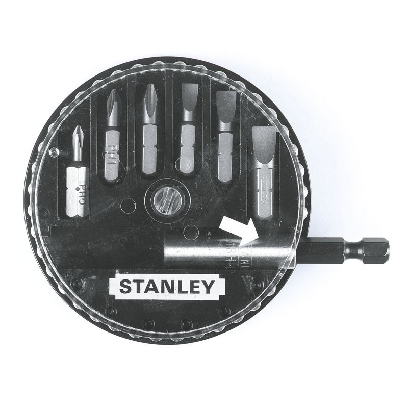 Set Biti Stanley cu adaptor pentru precizie maxima