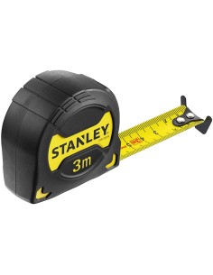 Ruleta cauciucata Stanley 3m, ideala pentru proiecte precise