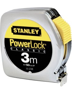 Ruleta Stanley Powerlock 3m, masuratori precise