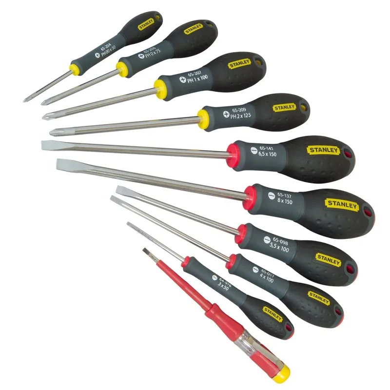 Stanley 0-65-439 Set 10 surubelnite FATMAX si tester tensiune STANLEY - 1