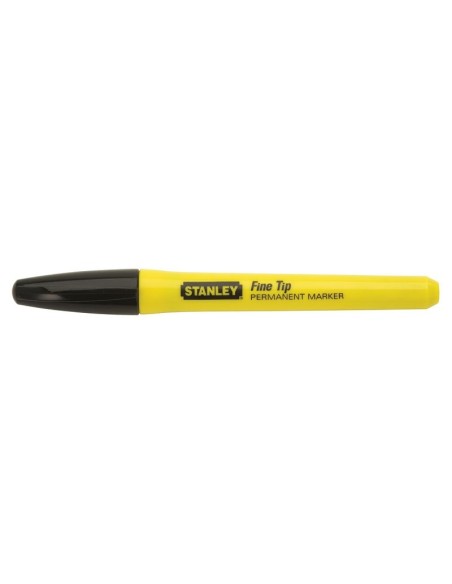 Marker negru Stanley cu varf subtire, set practic 2 buc