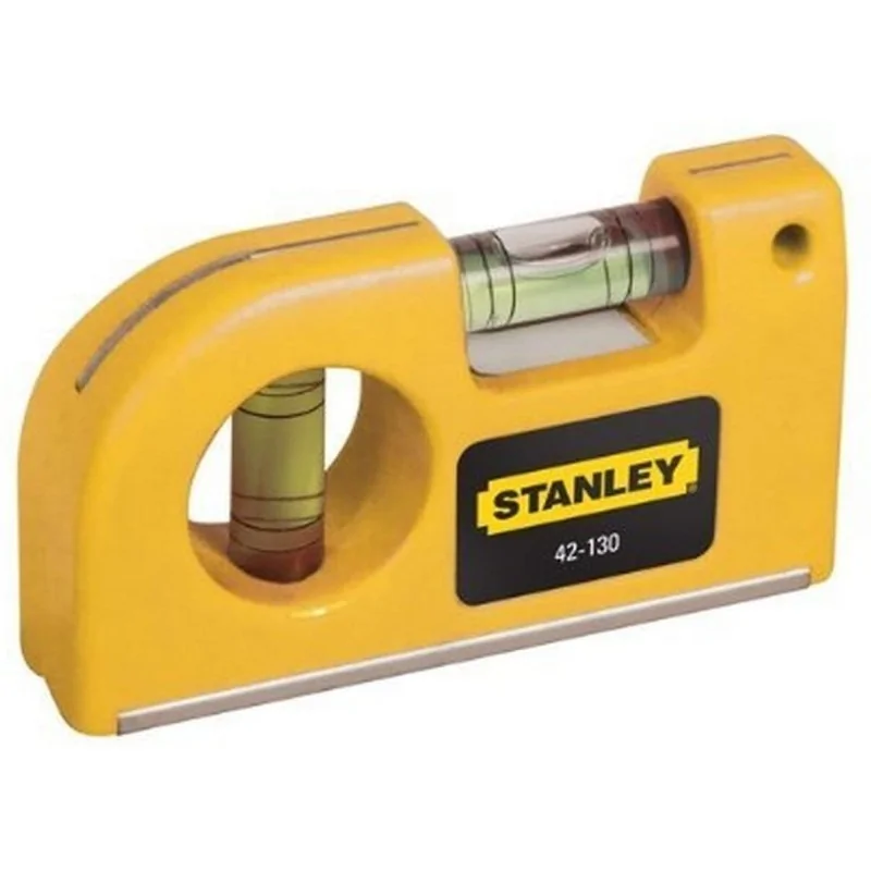 Stanley 0-42-130 Nivela magnetica de buzunar 85mm - blister STANLEY - 1