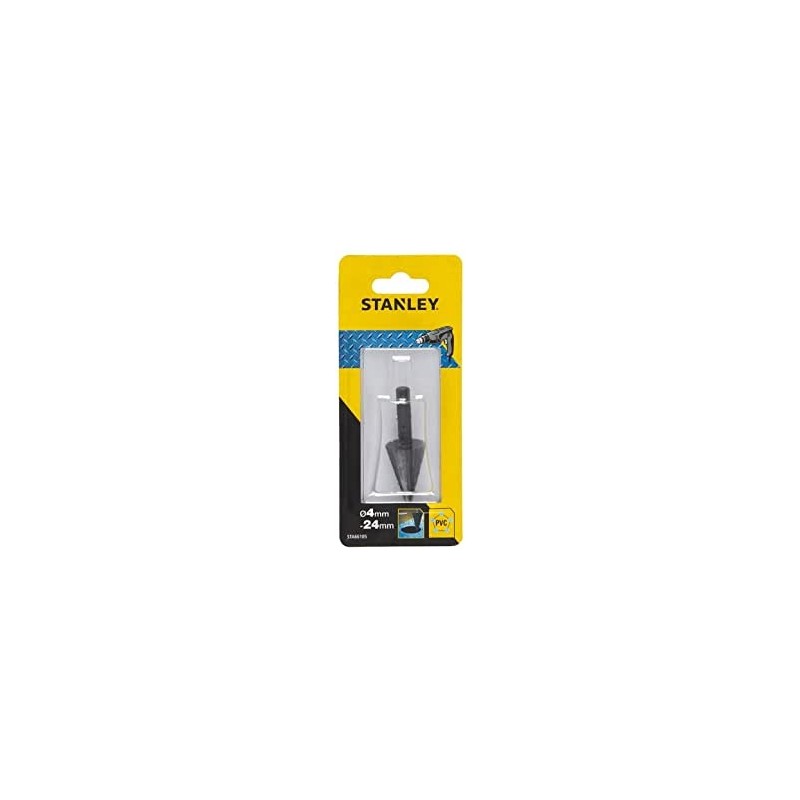 Burghiu Conic Metal Stanley 4-24mm pentru Uz Profesional