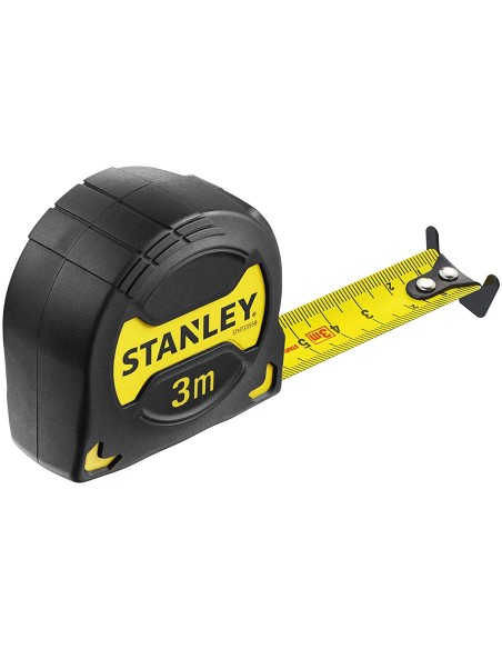 Ruleta cauciucata Stanley 3m, ideala pentru proiecte precise