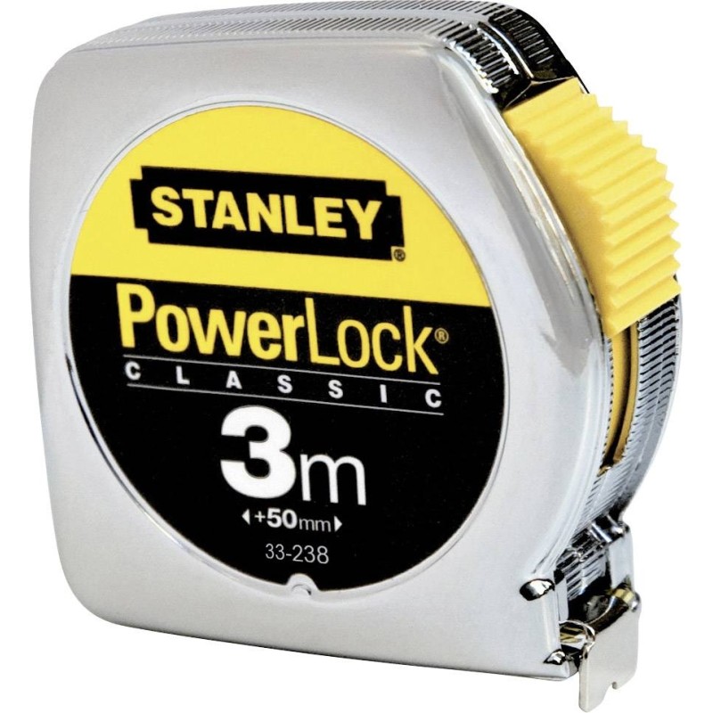 Ruleta Stanley Powerlock 3m, masuratori precise