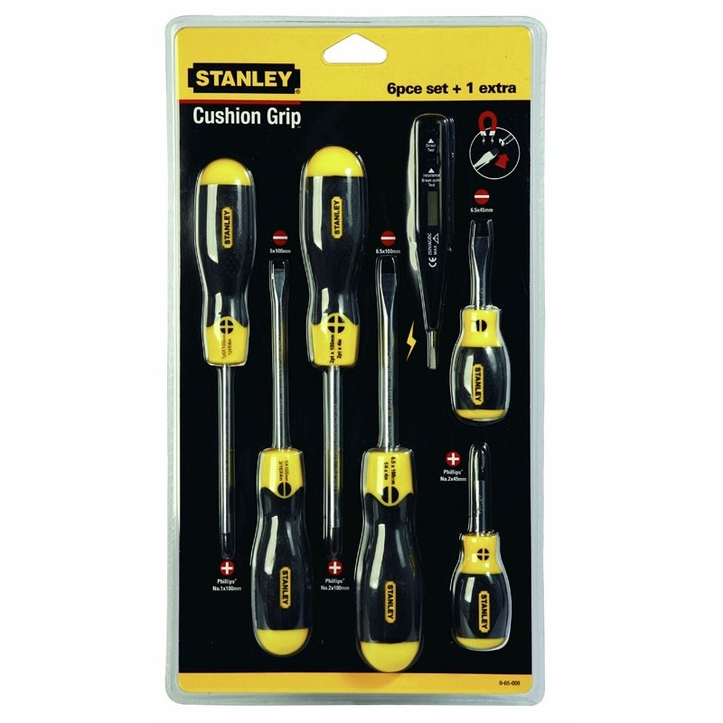 Set surubelnite Stanley 0-65-009, cu tester tensiune