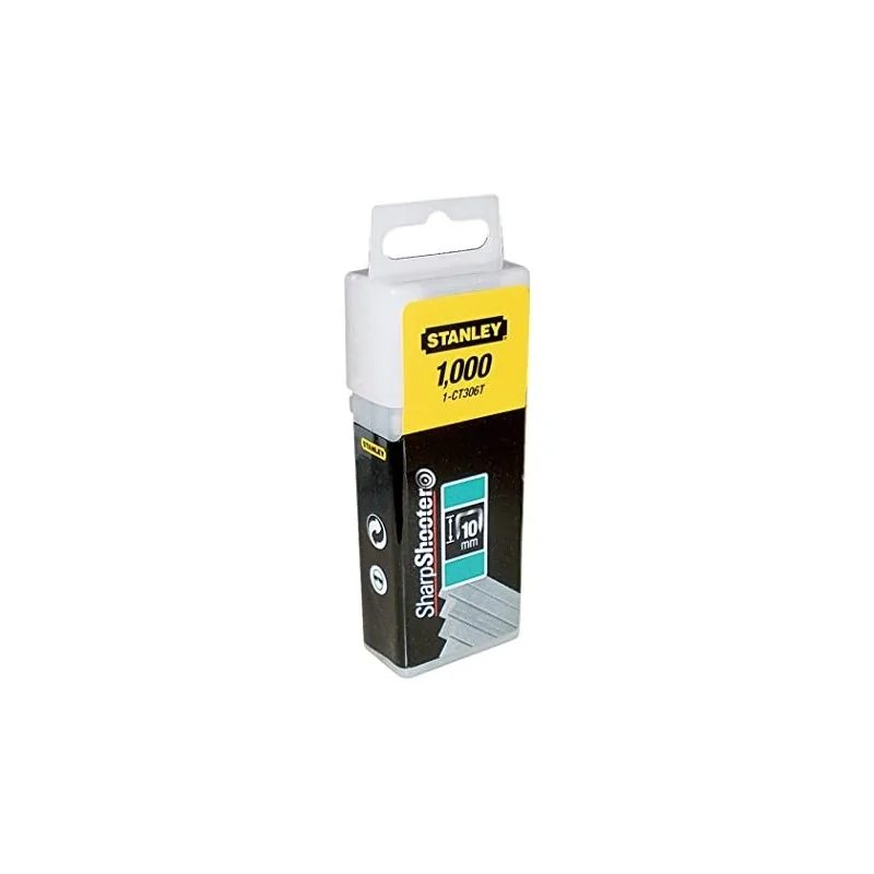 Stanley 1-CT306T Capse pentru cabluri - tip CT300 10mm STANLEY - 1