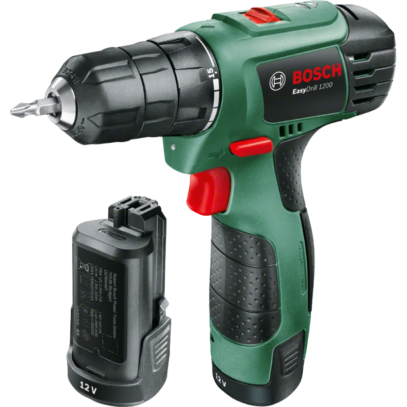 Bosch Easy Drill 1200 Masina de gaurit si insurubat LiIon, 12V, 1650 rpm, 2 viteze BOSCH - 1