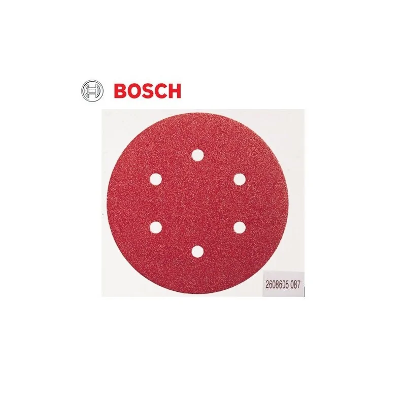 Foi abrazive C430 150mm, 120 set 5 buc. BOSCH - 1