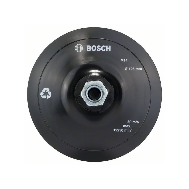 Platou slefuire arici/125 mm BOSCH - 1