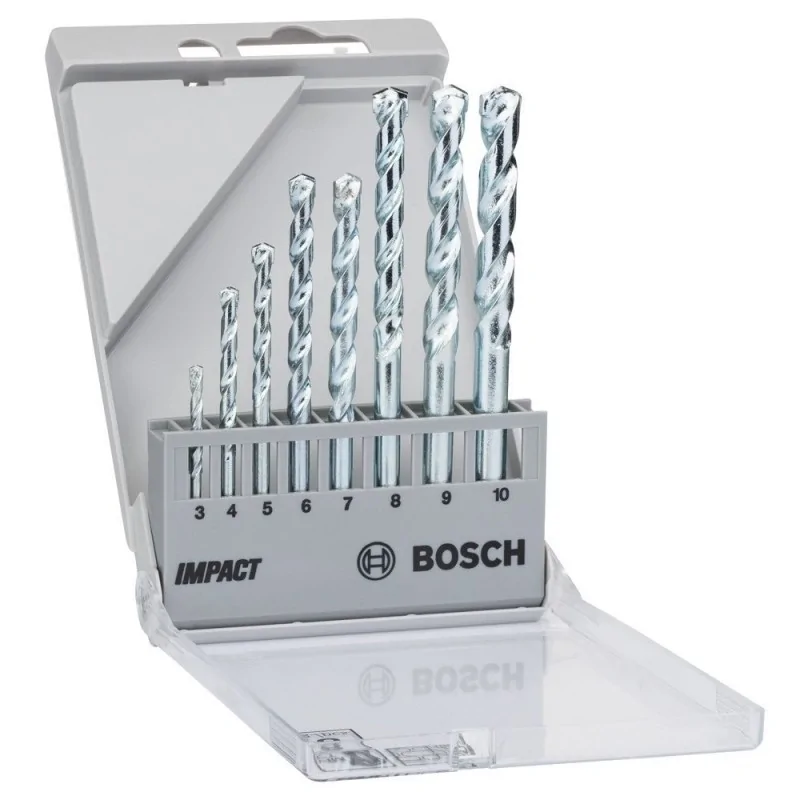 Set burghie pentru piatra CYL-1 3, 4, 5, 6, 7, 8, 9, 10mm set 8 buc. BOSCH - 1