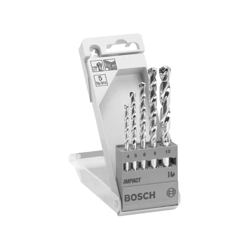 Set burghie pentru piatra CYL-1 4, 5, 6, 8, 10mm set 5 buc. BOSCH - 1