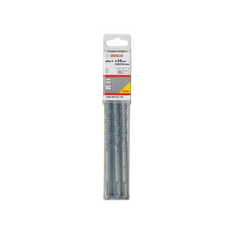 Burghiu pentru gaurire cu percutie SDS plus-5 10x150x215mm set 10 buc. BOSCH - 1