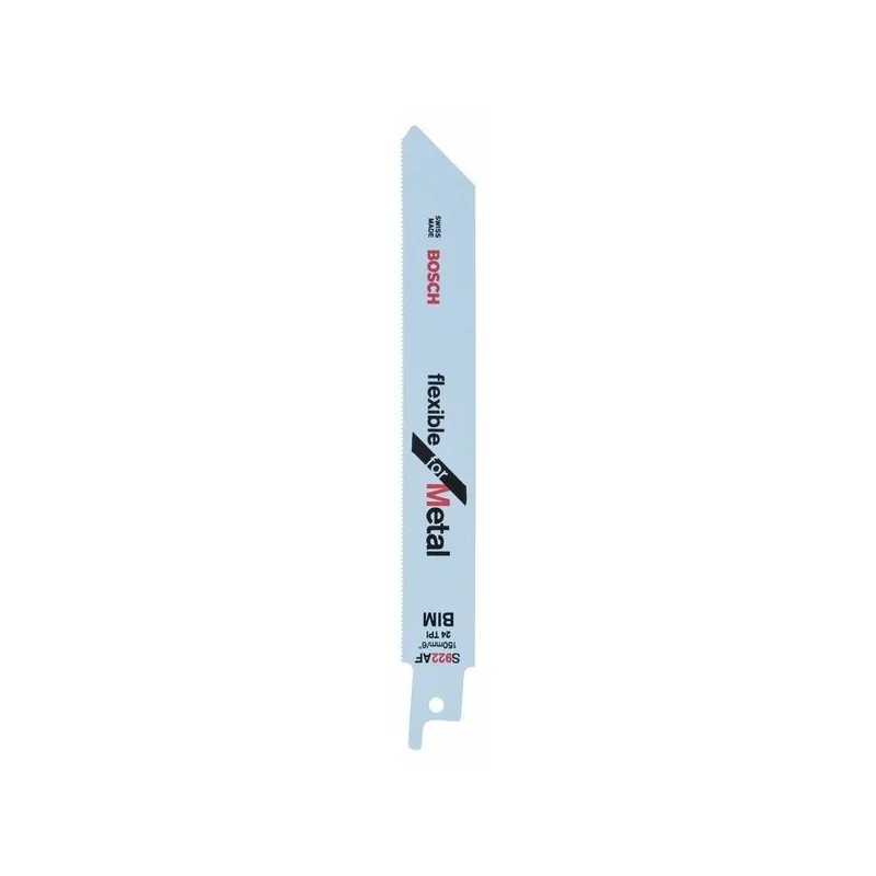 Panza de ferastrau sabie S 922 AF Flexible for Metal set 5 buc. BOSCH - 1