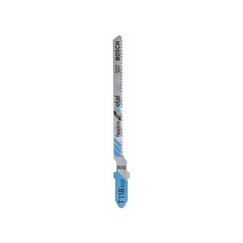 Panza pentru ferastrau vertical T 118 EOF Flexible for Metal set 5 buc. BOSCH - 1