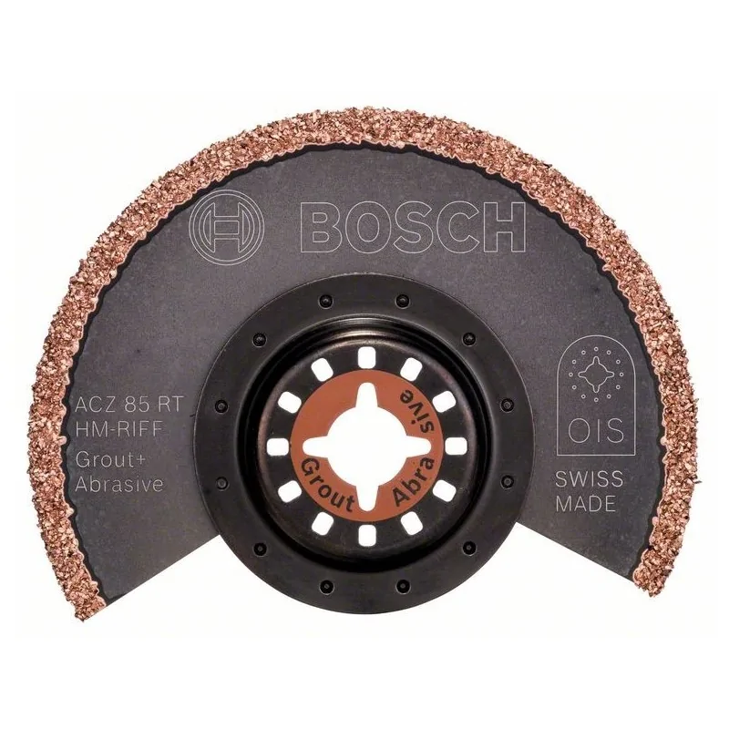 Panza de ferastrau diamantata, segmentata RIFF ACZ 85 RT3 85mm BOSCH - 1