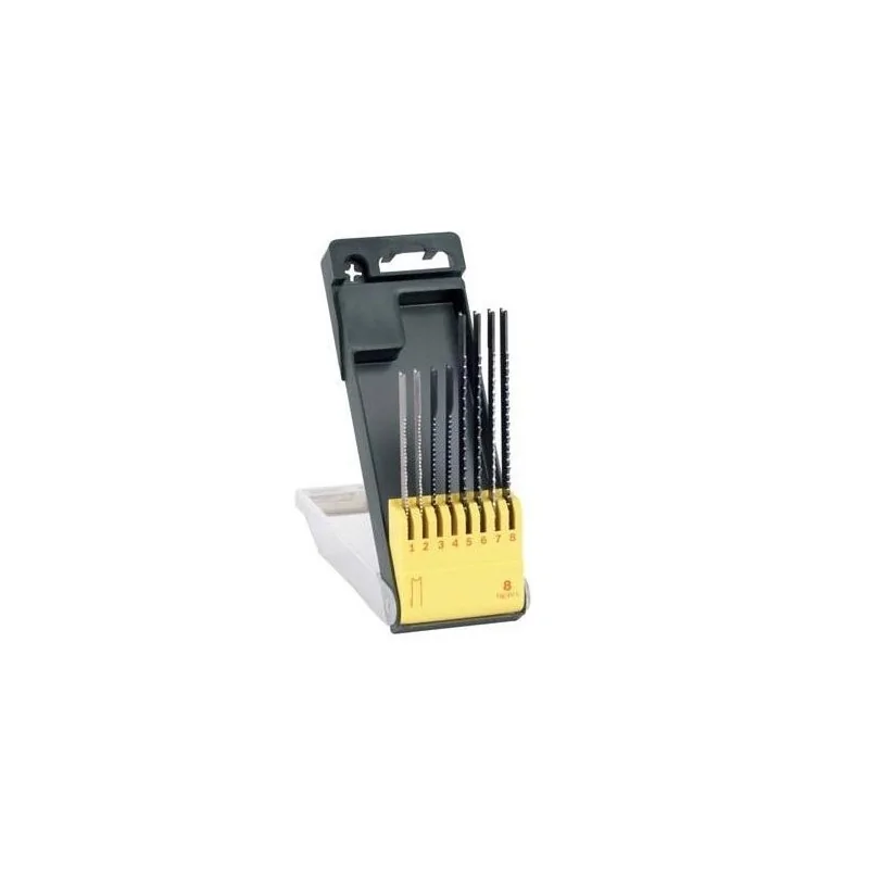 Set 8 panze tip U fierastrau, pentru lemn, metal, plastic BOSCH - 1