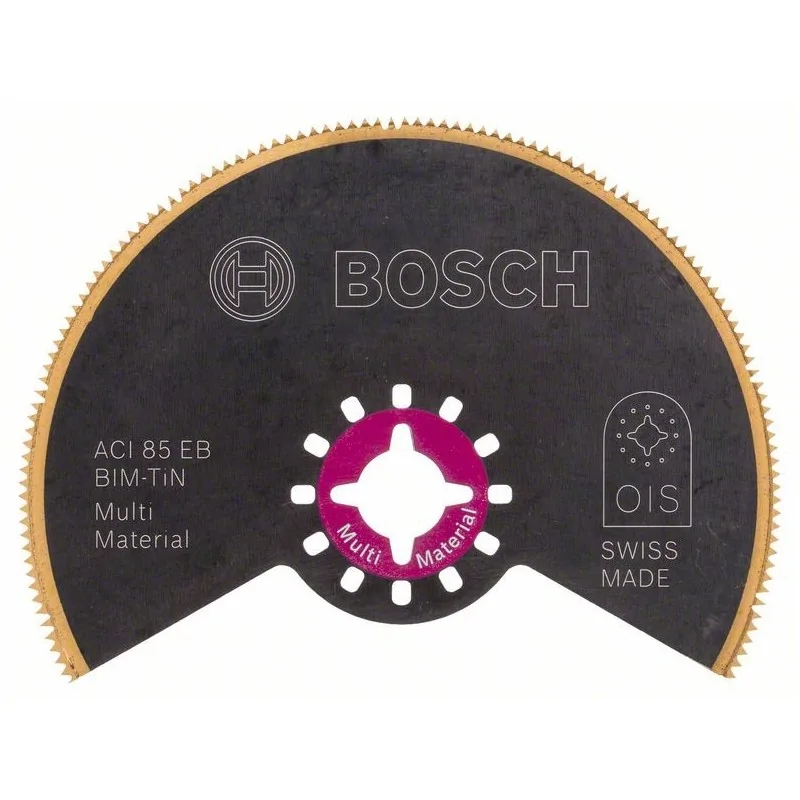 Panza de ferastrau segmentata BIM-TiN ACZ 85 EIB Multi Material 85mm BOSCH - 1