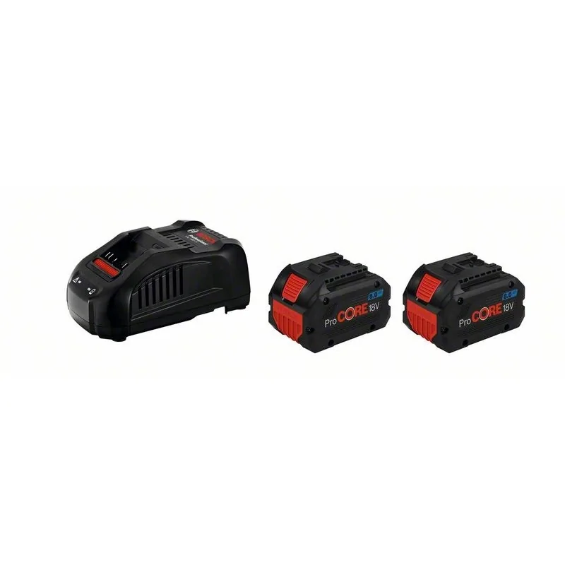 Set acumulatori si incarcator 2xProCORE18V 8.0Ah + 1xGAL 1880 BOSCH - 1