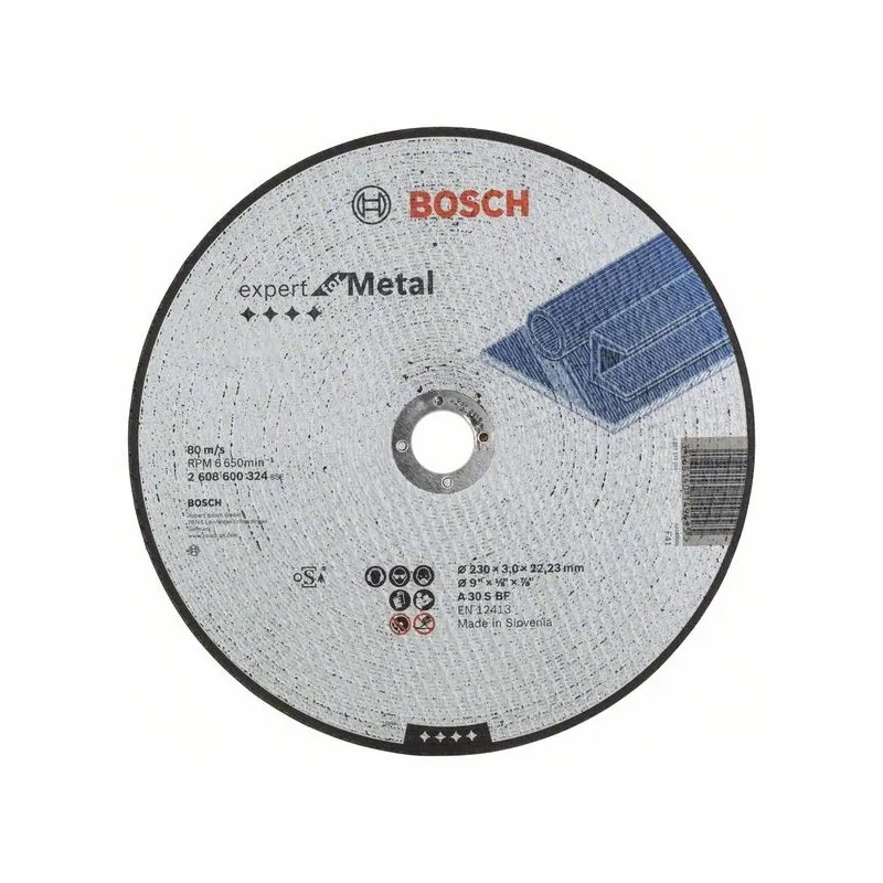 Disc de taiere drept Expert for Metal A 30 S BF, 230mm, 3,0mm BOSCH - 1