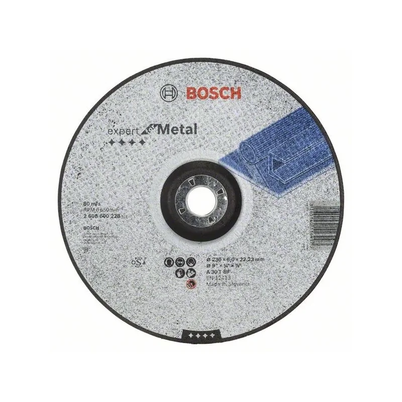 Disc de degrosare cu degajare Expert for Metal A 30 T BF, 230mm, 6,0mm BOSCH - 1