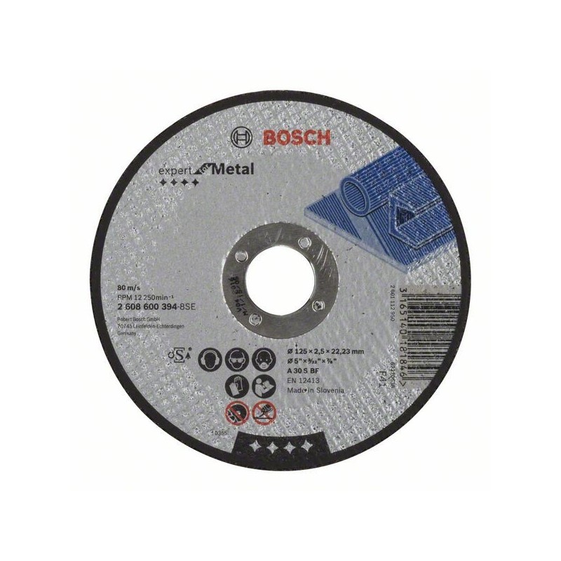 Cauti Disc de taiere drept Expert for Metal A 30 S BF, 125mm, 2,5mm de la BOSCH?