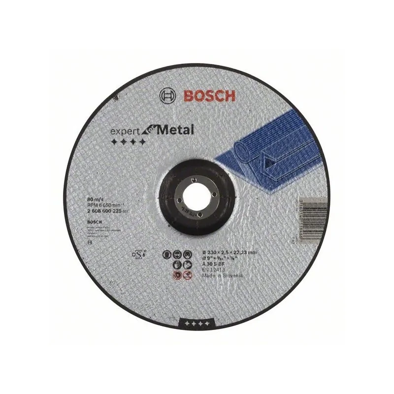 Disc de taiere cu degajare Expert for Metal A 30 S BF, 230mm, 2,5mm BOSCH - 1