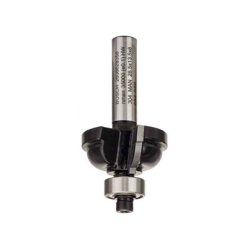 Freza pentru realizarea muchiilor F, 8mm, R1 6,3mm, D 28,5mm, L 13,2mm, G 54 BOSCH - 1