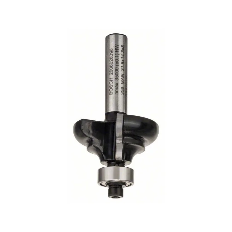 Freza pentru realizarea muchiilor C, 8mm, R1 4,8mm, B 9,5mm, L 14mm, G 57mm BOSCH - 1