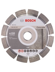 Disc diamantat Bosch 150mm pentru taiere beton