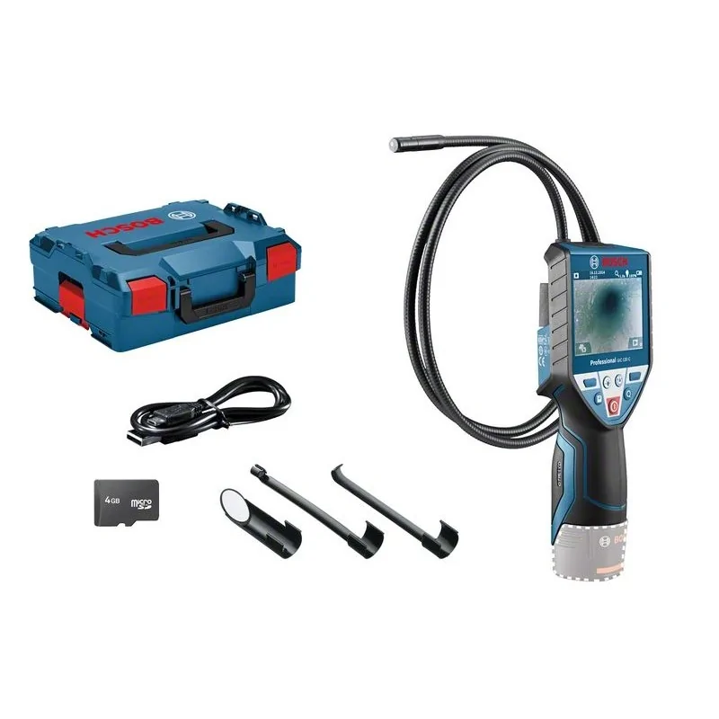 Bosch GIC 120 C (solo) Camera de inspectie cu display, Li-Ion + L-Boxx, fara acumulator in set BOSCH - 1