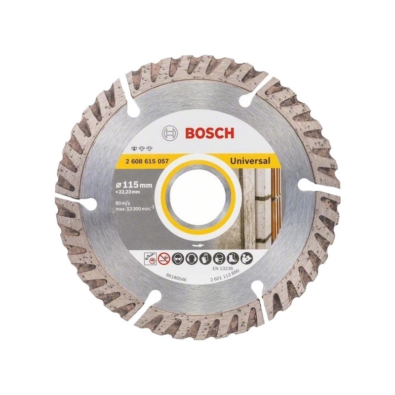 Disc taiere diamantat BOSCH, precizie pentru beton