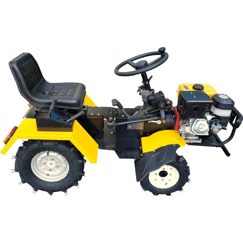 ProGARDEN Campo1856-4WDH Mini tractor 4x4 18CP hidraulic, benzina, 4+1 viteze, freza tractata PROGARDEN - 1