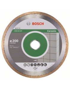 Disc diamantat BOSCH 200mm pentru taiere ceramică