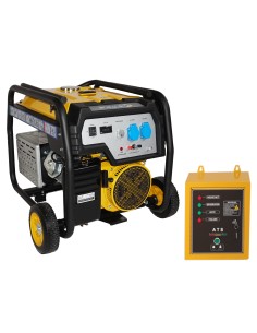 Generator FD 7500E+ATS 6kW, compact si automatizat 2