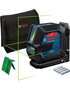 Bosch GLL 2-15 G cu laser verde pentru precizie maxima