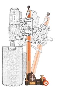 Cabel CAS 350 cu suport ajustabil +/-60 grade 2